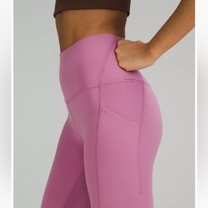 LuluLemon Align Pocketed Leggings Velvet Dust